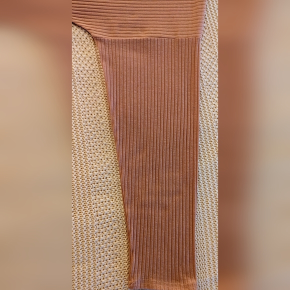 💥 5 for 25 💥 Boohoo 🦋dusty rose ribbed tunic 🦋 size 18 🦋 - Picture 5 of 10